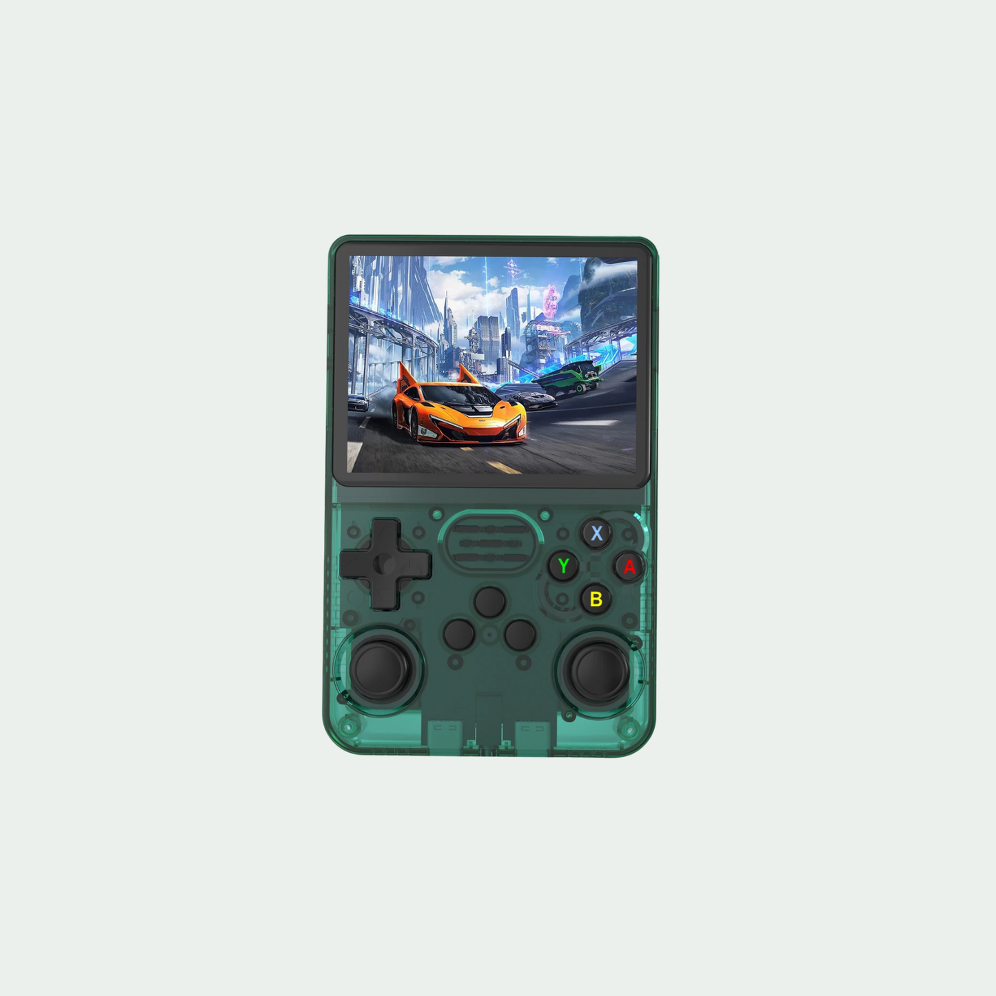 R36S Handheld Game Console — 64GB, 16,000+ Games, 3.5" IPS Screen