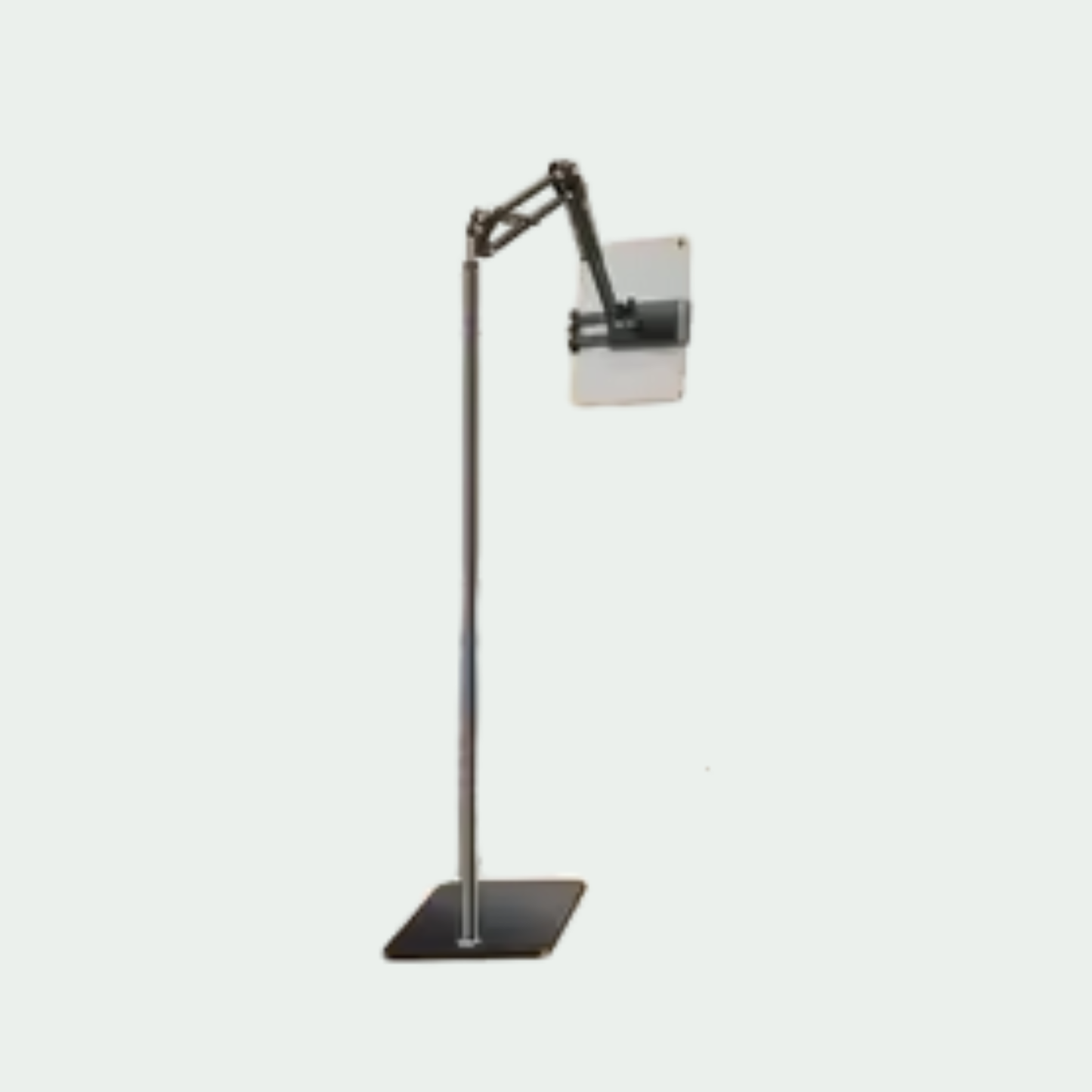 Adjustable Floor Stand — Tablet & Phone Holder, 360° Flexible, Zinc Alloy