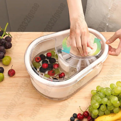 Salad Spinner — Wash, Drain & Dry in One Step