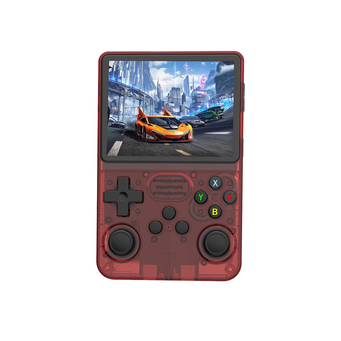 R36S Handheld Game Console — 64GB, 16,000+ Games, 3.5" IPS Screen