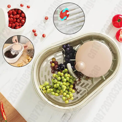 Salad Spinner — Wash, Drain & Dry in One Step