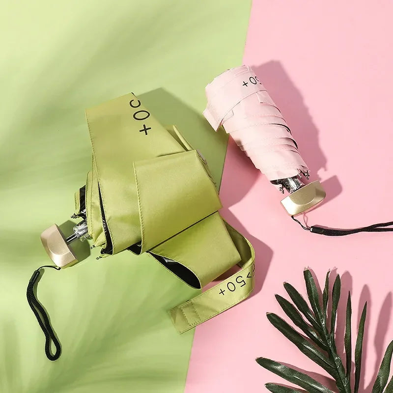 Mini Pocket Umbrella — Foldable, UV & Rain Ready
