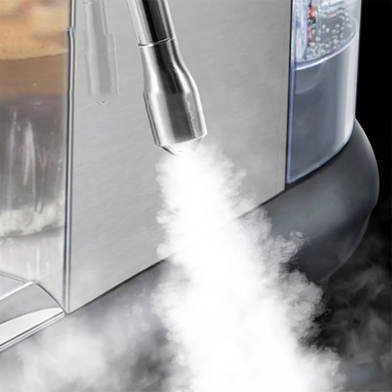 Espresso Machine 19 Bar — 1.1L, Cappuccino, ESE Pod & Powder