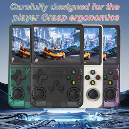 R36S Handheld Game Console — 64GB, 16,000+ Games, 3.5" IPS Screen