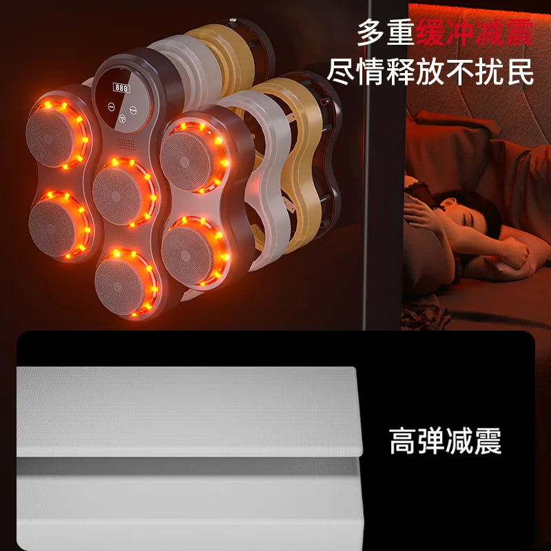 Smart Music Boxing Machine — Wall Target, Kids & Adults