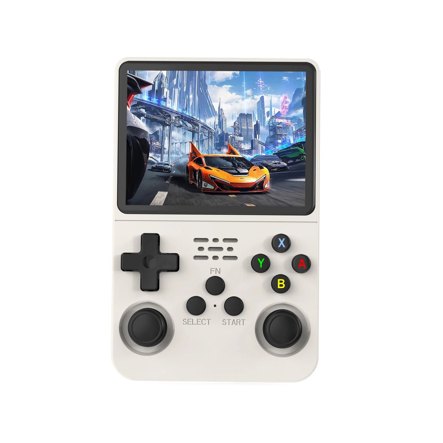 R36S Handheld Game Console — 64GB, 16,000+ Games, 3.5" IPS Screen