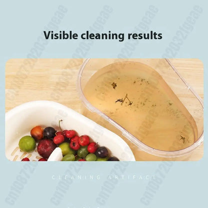 Salad Spinner — Wash, Drain & Dry in One Step