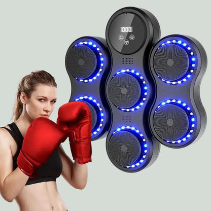 Smart Music Boxing Machine — Wall Target, Kids & Adults