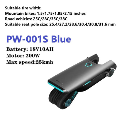 Electric Bike Conversion Kit — 31 Miles, Pedal Assist, Tool-Free Install