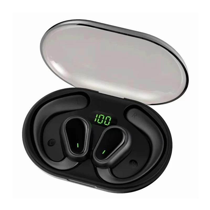 Wireless Ear Hook Earbuds — HiFi Stereo, Bluetooth 5.3