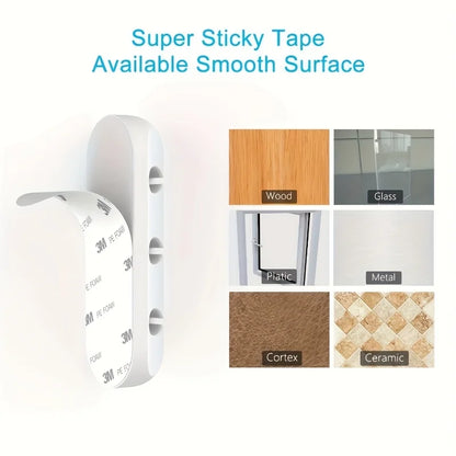 Cable Organizer Box — USB & Power Cord Management with Clips